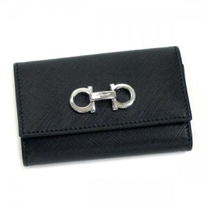 Ferragamo（フェラガモ） キーケース GANCINI ICONA VITELL 22A999 433563 NERO