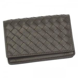 BOTTEGA VENETA（ボッテガベネタ） カードケース P.FOGLIO INTRECCIATO 174646 2040 EBONY