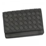 BOTTEGA VENETA（ボッテガベネタ） カードケース P.FOGLIO INTRECCIATO 174646 1000 NERO