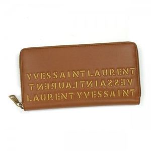 Yves Saint Laurent（イブサンローラン） 長財布 FLIRTY INTERIOR 284939 2760 CUOIO+INTERNO MORO