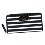 KATE SPADE（ケイトスペード） 長財布 KATE SPADE NYLON STR PWRU2732 17 BLACK／CREAM