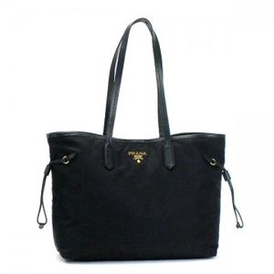 Prada（プラダ） トートバッグ TESSUTO+SAFFIANO BR4001 F0002 NERO