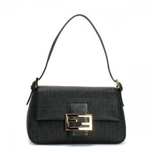 Fendi（フェンディ） ショルダーバッグ ZUCCHINO PU+VITELLO 8BR180 F0KUR NERO