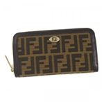 Fendi（フェンディ） 長財布 ZUCCA JACQUARD 8M0024 F0MR5 TABACCO+MORO