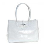 Longchamp（ロンシャン） トートバッグ ROSEAU STYLE CROCO 2686 7 WHITE