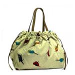 MARC BY MARC JACOBS（マークバイマークジェイコブス） トートバッグ JUMBLED BIRDS M303028 480 GREEN PLANTAIN MULTI