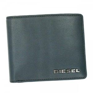 DIESEL（ディーゼル） 二つ折り財布（小銭入れ付） JEM WALLETS X01256 T6060 EBONY