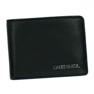 DIESEL（ディーゼル） 二つ折り財布（小銭入れ付） JEM WALLETS X01257 T8013 BLACK