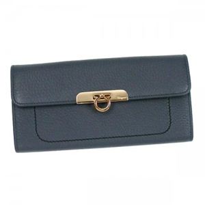 Ferragamo（フェラガモ） 長財布 GANCIO TIMELESS 22B540 513202 CHARCOAL