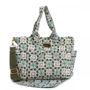 MARC BY MARC JACOBS(マークバイマークジェイコブス) トートバッグ PRETTY NYLON M3122027 80953 BRAMBLE GREEN MULTI