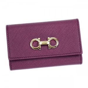 Ferragamo（フェラガモ） キーケース GANCINI ICONA VITELL 22A999 510398 GIGLIO