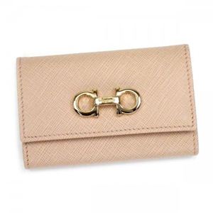 Ferragamo（フェラガモ） キーケース GANCINI ICONA VITELL 22A999 510404 POUDRE