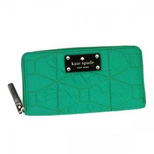 KATE SPADE（ケイトスペード） 長財布 SIGNATURE SPADE QUIL PWRU2947 306 EMERALD