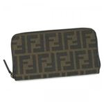 Fendi（フェンディ） 長財布 ZUCCA PU LOGO 8M0024 F0BTR TABACCO INTERNO MORO