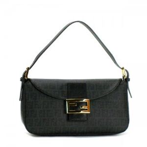Fendi（フェンディ） ショルダーバッグ ZUCCHINO PU+VITELLO 8BR003 F0KUR NERO