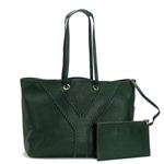 Yves Saint Laurent（イブサンローラン） トートバッグ NEO DOUBLE 284650 3467 VERDE BOTTIGLIA