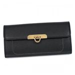 Ferragamo（フェラガモ） 長財布 GANCIO TIMELESS 22B540 493208 NERO