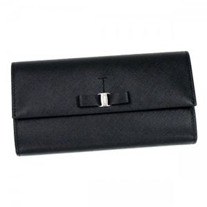 Ferragamo（フェラガモ） 長財布 VARA ICONA 22A953 434077 NERO