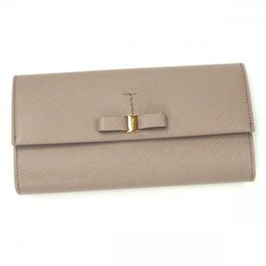 Ferragamo（フェラガモ） 長財布 VARA ICONA 22A953 516498 GREY OPAL