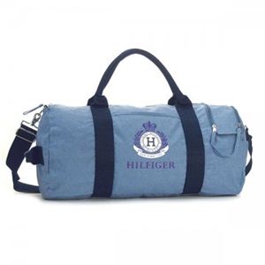 【2013年2月28日まで期間限定値下げ】TOMMY HILFIGER（トミーヒルフィガー） ボストンバッグ CREST NYC CANVAS 6918137 420 HAWTHRONE BLUE