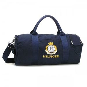 【2013年2月28日まで期間限定値下げ】TOMMY HILFIGER（トミーヒルフィガー） ボストンバッグ CREST NYC CANVAS 6918137 467 NAVY