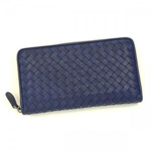 BOTTEGA VENETA（ボッテガベネタ） 長財布 PORTAMONETE INTRECCI 275064 4207 BLUE