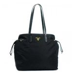 Prada（プラダ） トートバッグ TESSUTO+SAFFIANO BR4662 F0002 NERO