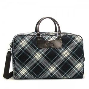 Vivienne Westwood（ヴィヴィアンウエストウッド） ボストンバッグ MAN TARTAN 13219  GREEN