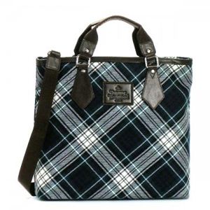 Vivienne Westwood（ヴィヴィアンウエストウッド） トートバッグ MAN TARTAN 13222  GREEN