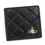 Vivienne Westwood（ヴィヴィアンウエストウッド） 二つ折り財布（小銭入れ付） ANGEL ORB 730V  NERO