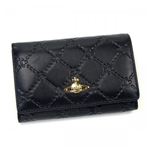 Vivienne Westwood（ヴィヴィアンウエストウッド） 二つ折り財布（小銭入れ付） ANGEL ORB 2232V  NERO