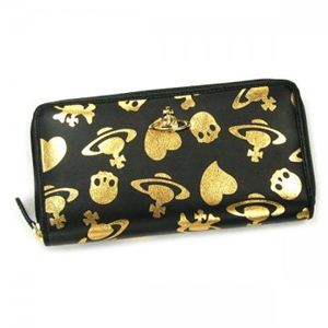 Vivienne Westwood（ヴィヴィアンウエストウッド） 長財布 LOGO PRINT 5140V  ORO