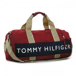 【2013年2月28日まで期間限定値下げ】TOMMY HILFIGER（トミーヒルフィガー） ボストンバッグ LOGO CLASSICS 6912661（L500080） 600 RED/NAVY