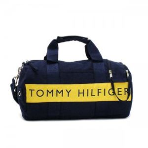 【2013年2月28日まで期間限定値下げ】TOMMY HILFIGER（トミーヒルフィガー） ボストンバッグ LOGO CLASSICS 6912242 470 NAVY/ASPEN GOLD