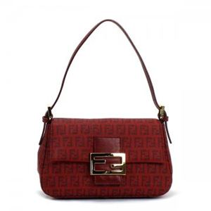 Fendi（フェンディ） ショルダーバッグ ZUCCHINO PU+VITELLO 8BR180 F0XQZ ROSSO （RUBINO）