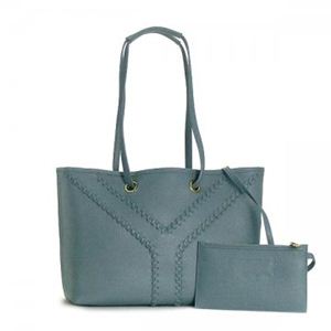 Yves Saint Laurent（イブサンローラン） トートバッグ NEO DOUBLE 297746 4871 AZZURRO POLVERE