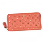 Anya Hindmarch（アニヤハインドマーチ） 長財布 21 STUDDED HEART JOSS CORAL