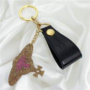 Vivienne Westwood（ヴィヴィアンウエストウッド） キーホルダー PLEXY GADGET 6060 ORO／NERO