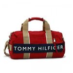 【2013年2月28日まで期間限定値下げ】TOMMY HILFIGER（トミーヒルフィガー） ボストンバッグ LOGO CLASSICS 6912658（L200230） 600 RED／NAVY