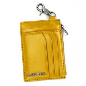 DIESEL（ディーゼル） カードケース FRESH ＆amp; BRIGHT X01267 H4325 GOLDEN YELLOW ／ RUSSET ORANGE