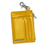 DIESEL（ディーゼル） カードケース FRESH ＆amp; BRIGHT X01267 H4325 GOLDEN YELLOW ／ RUSSET ORANGE