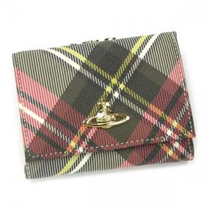 【2012年12月27日まで期間限定値下げ】Vivienne Westwood（ヴィヴィアンウエストウッド） 三つ折り財布（小銭入れ付） DERBY 1311 NEW EXHIBITION