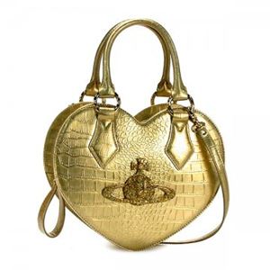 Vivienne Westwood（ヴィヴィアンウエストウッド） ハンドバッグ CHANCERY 5509 GOLD