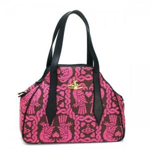 Vivienne Westwood（ヴィヴィアンウエストウッド） ハンドバッグ NEW EAGLE JAQUARD 5963 FUXIA