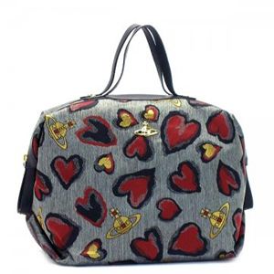 Vivienne Westwood（ヴィヴィアンウエストウッド） ハンドバッグ SECRET HEART 6041 GRIGIO