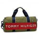 TOMMY HILFIGER（トミーヒルフィガー） ボストンバッグ LOGO CLASSICS 6912236 312 OLIVE／RED