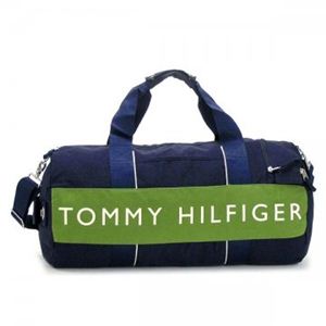 【2013年2月28日まで期間限定値下げ】TOMMY HILFIGER（トミーヒルフィガー） ボストンバッグ LOGO CLASSICS 6912236 368 NAVY／LICHEN GREEN