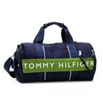 【2013年2月28日まで期間限定値下げ】TOMMY HILFIGER（トミーヒルフィガー） ボストンバッグ LOGO CLASSICS 6912242 368 NAVY／LICHEN GREEN