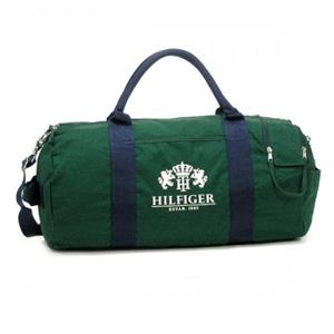 TOMMY HILFIGER（トミーヒルフィガー） ボストンバッグ CROWN CANVAS 6918142 305 DARK GREEN