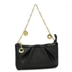 Fendi（フェンディ） ショルダーバッグ ZUCCHINO PU+VITELLO 8BR594 F0KUR NERO